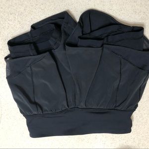 Black lululemon shorts